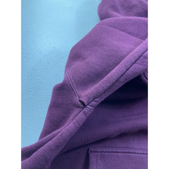 FTP F You Hoodie Mens L Burgundy Streetwear Underground Skate Sweatshirt 2018 - Picture 4 of 7